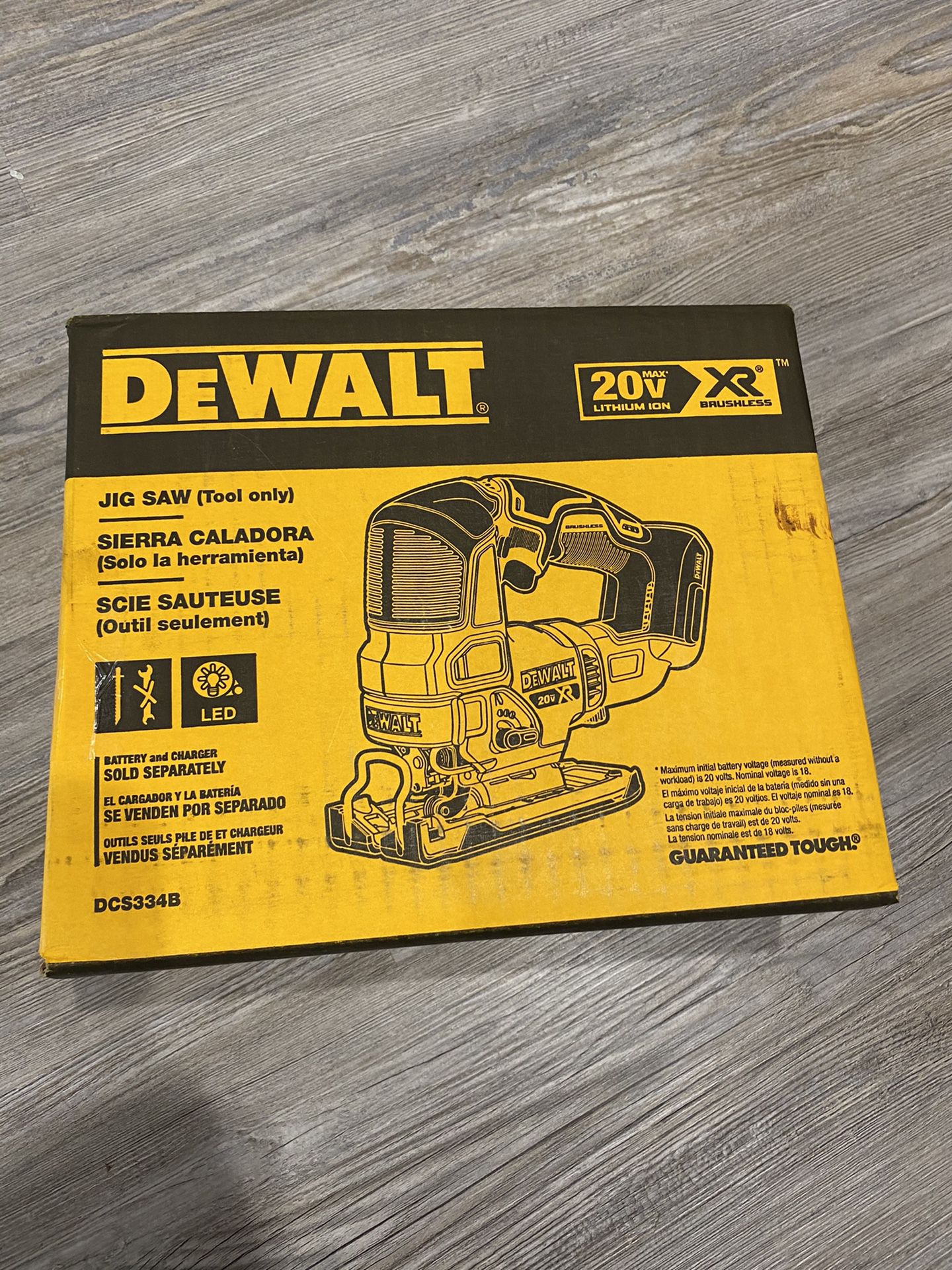 DEWALT 20-Volt MAX XR Lithium-Ion Cordless Brushless Jigsaw (Tool-Only)