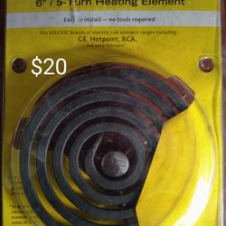 Smart Choice Universal Electric Range 6-in Heating Element (Black)