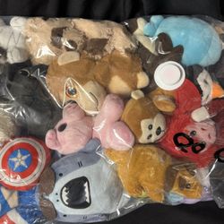 Bag Full of Stuffed Animals 