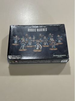 Warhammer 40K Thousand Sons Rubric Marines