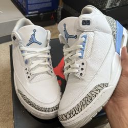 Jordan 3 Unc Size 12 Rep Box 