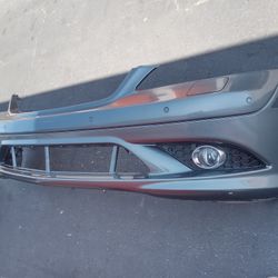 2007-2011 Mercedes S550 S55 Complete Front Bumper With All The Accessories And Inner Fillers And Parking Assistance Sensors OEM.