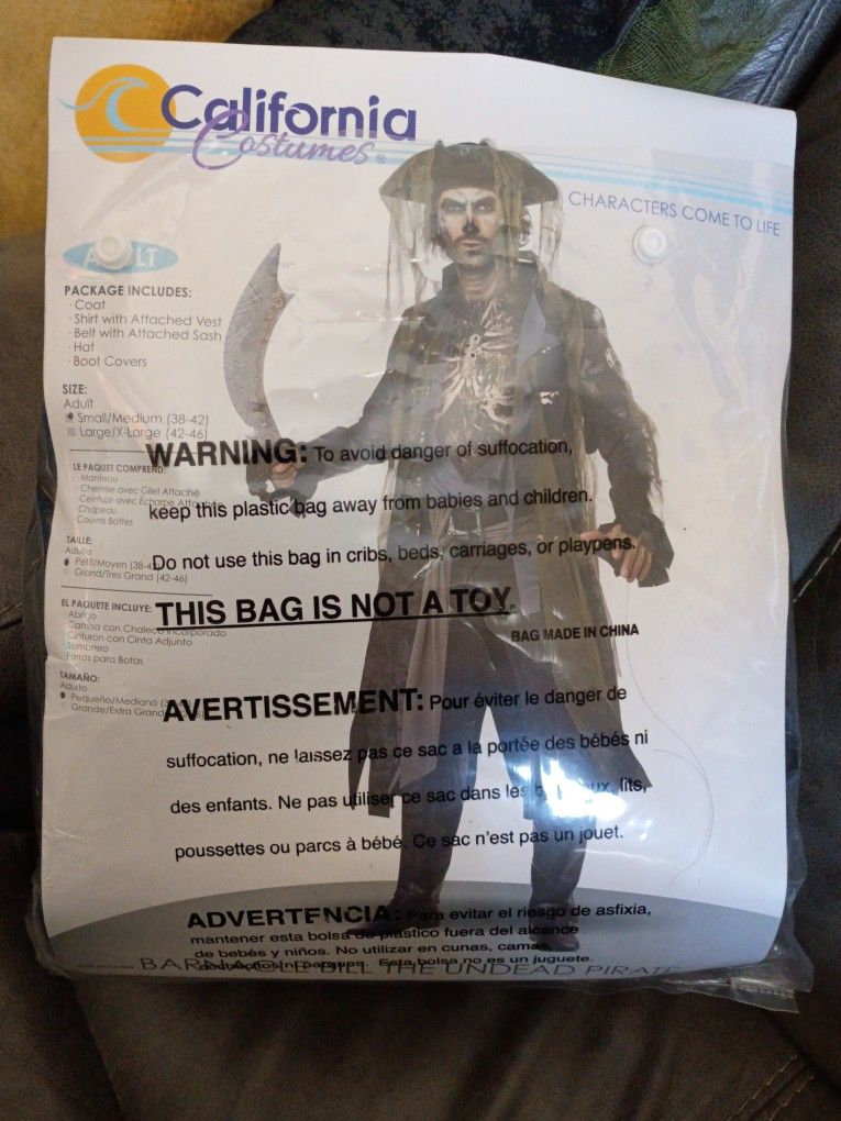 Vendo Disfraz Para Halloween Completo