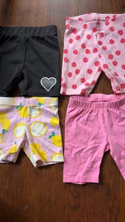 Toddler girl clothes size 4/5 shorts bundle (4pcs)