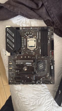 Motherboard with i5 9600k
