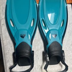Snorkel Fins Us 1-4 Jr