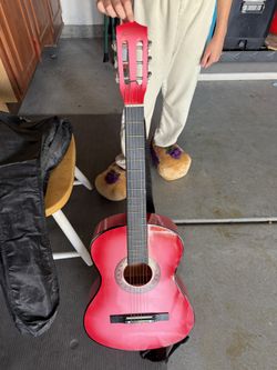 Kids Pink Guitar