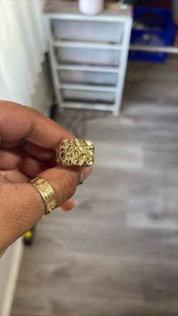 10k Nugget Ring 