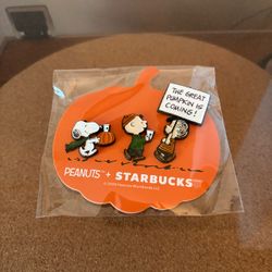 Limited Edition Starbucks and Peanuts Pin set