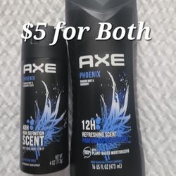 Axe Bodywash & Spray Deodorant 