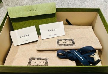 Authentic Gucci Empty Box with Dust Bags and Cards