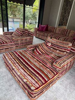 Luxury Oversized Designer Sofa Set – CCW Global / Eleanor Rigby Manufacturer – Excellent Condition