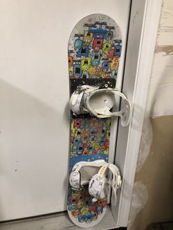 Burton Girls 120cm board with Stiletto Bindings