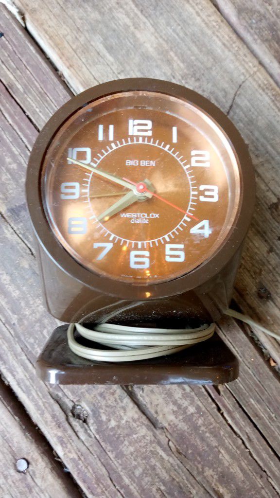 Big Ben Westclox Vintage Mid Century Clock