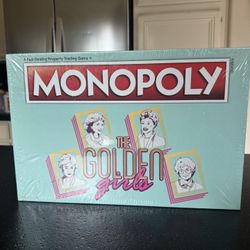 Monopoly : The Golden Girls Board Game NEW ~ SEALED