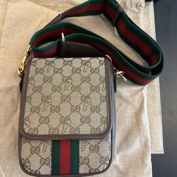Palace X Gucci Crossbody Canvas Bag