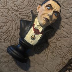 Dracula statue Bust