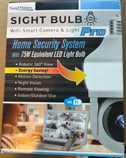 Trend Makers Sight Bulb Pro WiFi Security Camera