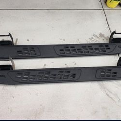 2017 THRU 2025 FORD F150 RAPTOR OEM RUNNING BOARDS  Only fits 4-door crew cab 