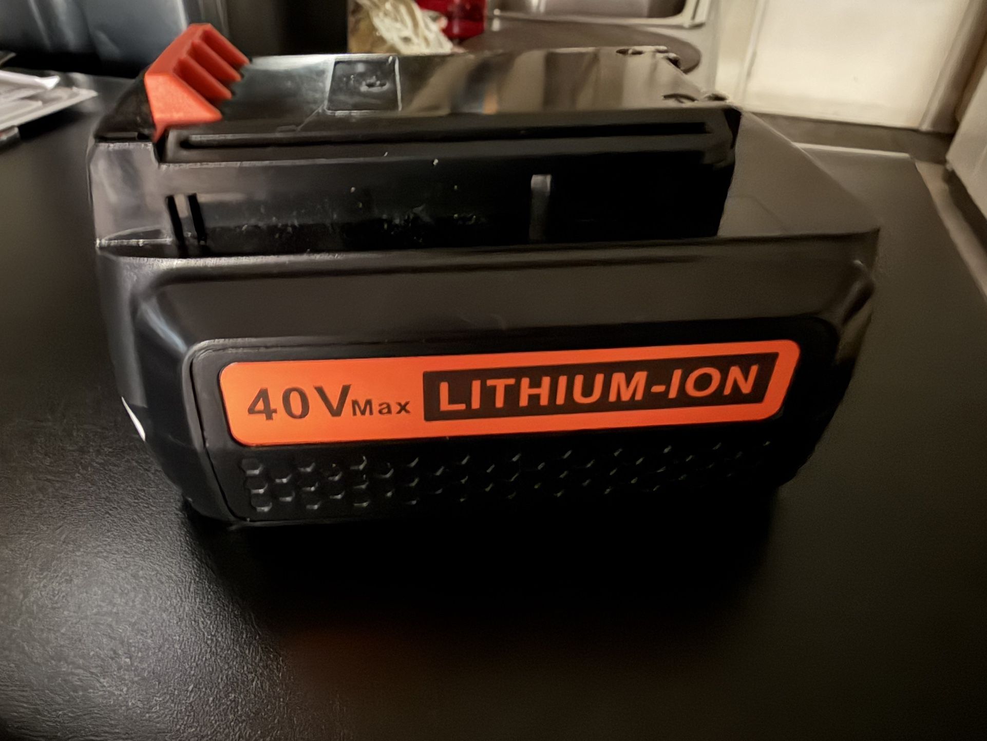 40 V Lithium, Black & Decker Battery Brand New no Charger