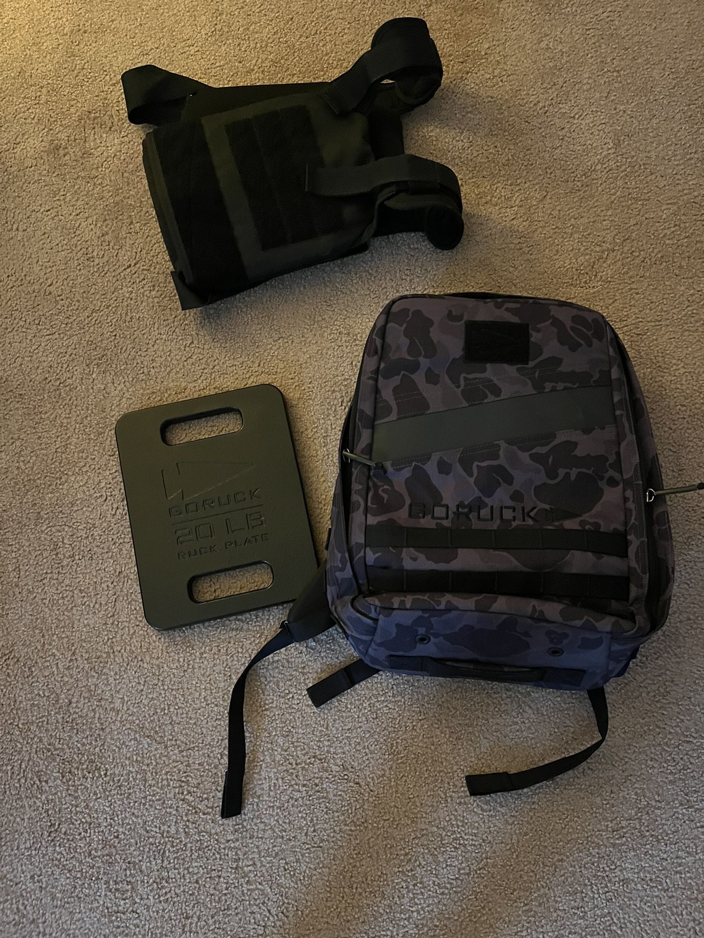 Ruck And Weighted Vest
