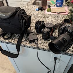 Sony A100 Alpha Camera Kit, Includes Bag! $200 OBO