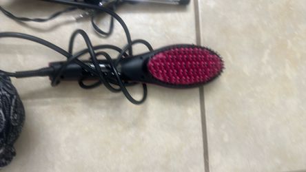 straight brush iron