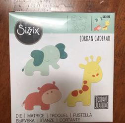 Sizzix BigZ Jungle Animals New, Sealed
