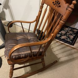 Solid Wood Rocking Chair