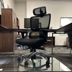 The Pilot Executive Fully Mesh Office Chair W/ Headrest