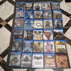 Playstation 4 PS4 games 
