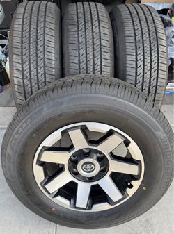 Toyota TRD wheels and New Tires