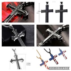 Cross Pendant and Chain $20 each One