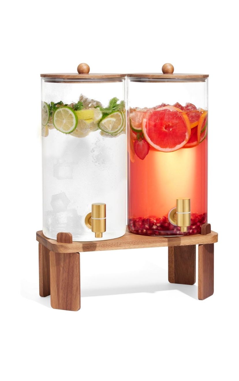 2 PCS 1.5 Gallon Drink dispenser - New