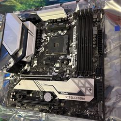 ASRock B550M Steel Legend Micro ATX AM4 Motherboard