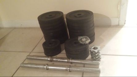 Dumbbell Weight Set 200lbs