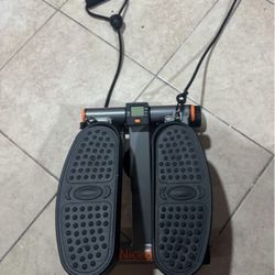 Mini Stair Stepper With Resistance Bands 
