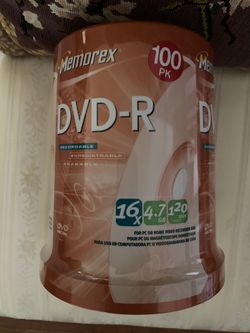 DVDr 100 pack