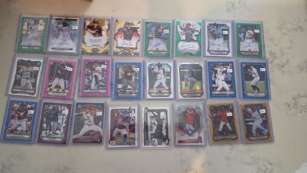 Bowman baseball cards and football cards