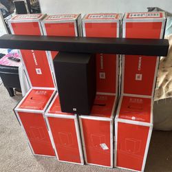 JBL Cinema (SB595) 3.1.2 Dolby Atmos Soundbar System | 440W Peak Power + Wireless Subwoofer- JBL Audio