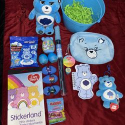 Grumpy carebear Easter basket $40