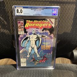 West Coast Avengers #45 CGC 8.0 KEY