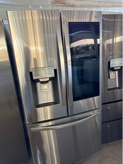 Lg French door stainless steel refrigerator