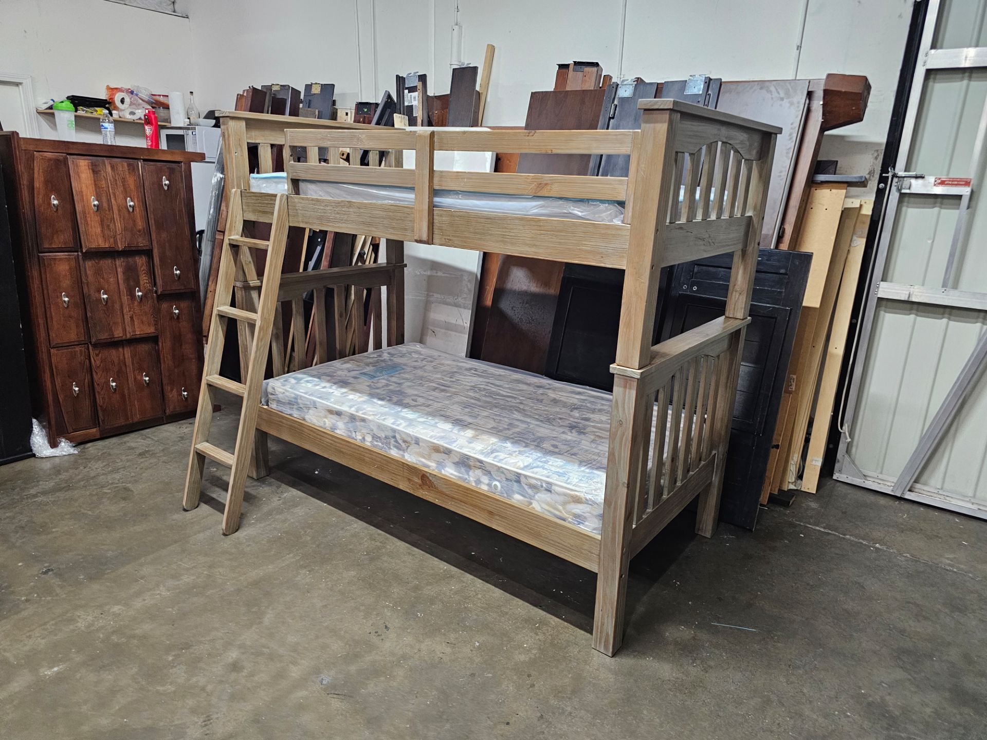 Twin Bunk Bed And Mattress