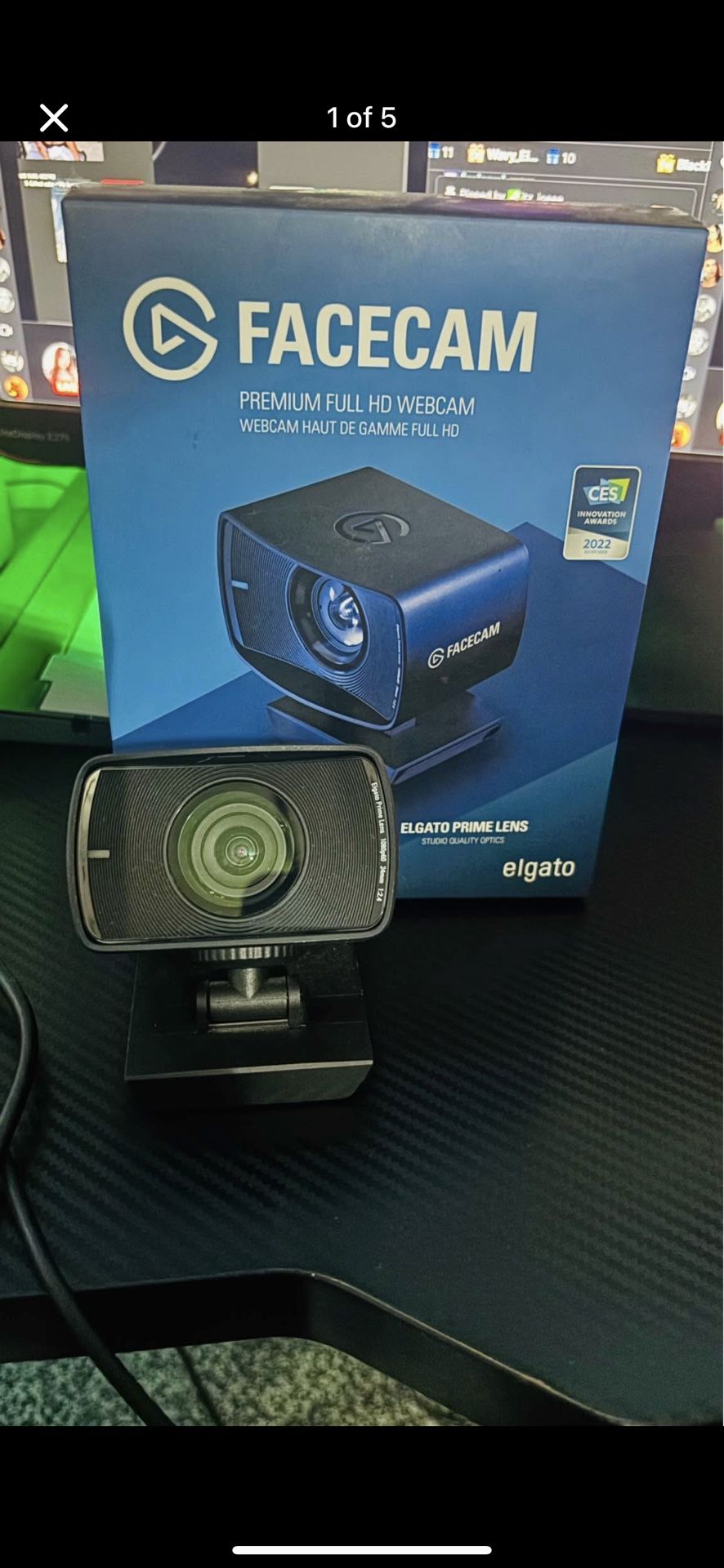 Elgato Web Cam For Streaming And Gaming