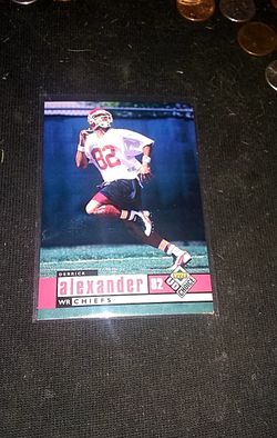 Kansas City chiefs football card