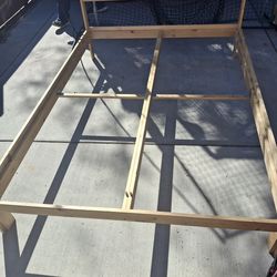 Ikea full mattress frame bed