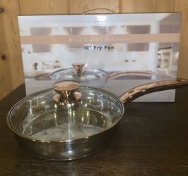 Two brand new rose gold 10” Fry Pan