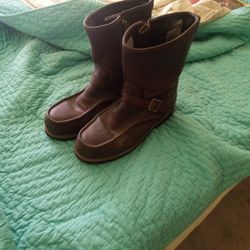 Men's 13 Steel toe Work Boots Zip Ups