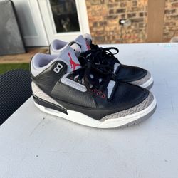 Black Cement 3s Jordan’s 